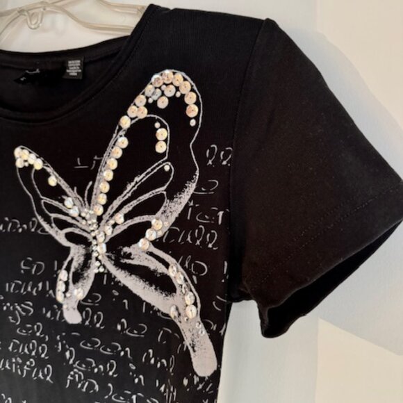 Esprit Round neck black t shirt - Picture 2 of 6